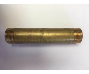 Gjengede beslag - Isiflo Barrel nipple brass 34 x 150 mm - 048415006