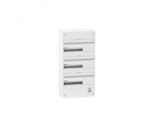 Switchboxes og skap - Schneider Electric Enclosure wall-mounted panel resi9 cx reis9 board 3 row 13 modulator white ral9003 without door - R9H13843