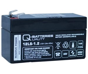 Forbruksvarer - Lakuda Q-batteries 12v-1.2ah 97x43x52 - 100030943