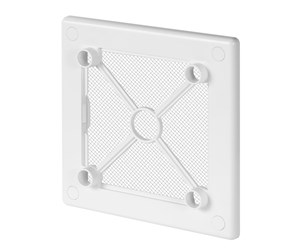 Ventilation - Unite frame front white for system+ panels including anti-insect net for passiv ventilation - UNITE-RW100