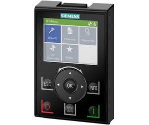 Motorstyring - Siemens Sinamics g intelligent operator panel iop-2 for sinamics g120 g120p g110m g110d g120d g120c et 200pro fc-2 - 6SL3255-0AA00-4JA2