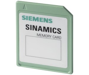 Servo, bevegelse og roboter - Siemens Sinamics sd-card 512 mb empty - 6SL3054-4AG00-2AA0