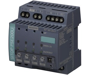 Komponenter for switchboxes og skap - Siemens Sitop pse200u 3 a selectivity module 4 channels input: 24 v dc output: 24v dc/3 a - 6EP1961-2BA31