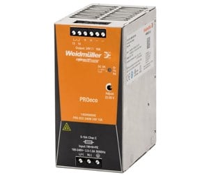 Komponenter for switchboxes og skap - Weidmuller Pro eco 240w 24v 10a - 1469490000