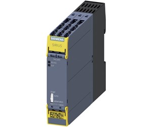 Maskinsikkerhet - Siemens Sirius safety relay standard series device relay enabling circuits 3 no + 1 nc 24 v ac/dc - 3SK1111-1AB30