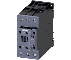 Komponenter for switchboxes og skap - Siemens Contactor.ac3:30kw/400v 1no+1nc 20-33v ac/dc 3p - 3RT2037-1NB30