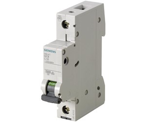 Komponenter for switchboxes og skap - Siemens Circuit breaker 230/400v 10ka 1-pole c 2a - 5SL4102-7