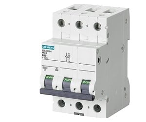 Komponenter for switchboxes og skap - Siemens Circuit breaker 6ka 3pol c20 5sl6320-7 - 5SL6320-7