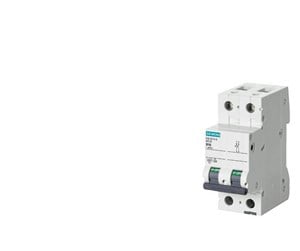 Komponenter for switchboxes og skap - Siemens Circuit breaker 6ka 2pol c4 5sl6204-7 - 5SL6204-7