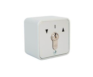 Sikkerhet - Bennike & Wander Geba key switch 2 x pulse 1 pole with cylinder - S-APZ 1-2T/1 M/CYL