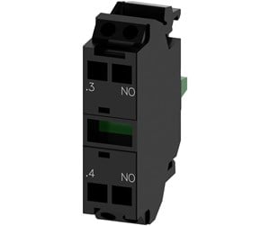 Trykknapper & Signalenheter - Siemens Contact module with 1 contact element 1 no spring-type terminal for front plate mounting - 3SU1400-1AA10-3BA0