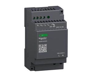 Komponenter for switchboxes og skap - Schneider Electric Power supply 24v 2.5a modular - ABLM1A24025