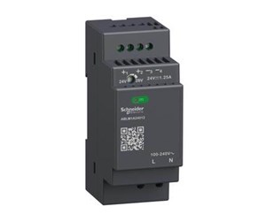 Komponenter for switchboxes og skap - Schneider Electric Power supply 24v 1.2a modular - ABLM1A24012