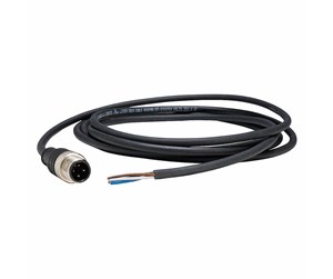 Sensor-teknologi - Schneider Electric Sensor cable  pur m12 4-pin male straight 2 meters xzcp1541l2 - XZCP1541L2