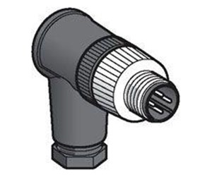 Sensor-teknologi - Schneider Electric Plug m12 angle connect. 4 pins - XZCC12MCM40B