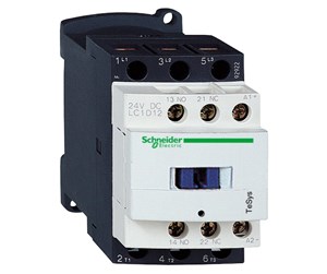 Komponenter for switchboxes og skap - Schneider Electric Tesys d contactor lc1d12bl 3p(3 no) - ac-3 - <= 440 v 12 a - 24 v dc coil - LC1D12BL