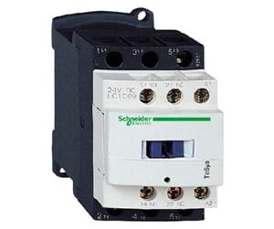 Komponenter for switchboxes og skap - Schneider Electric Tesys d contactor lc1d09bd 3p 9a ac-3 4kw@400v 1no+1nc aux contact 24v dc coil - LC1D09BD