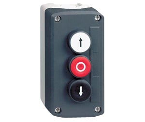 Trykknapper & Signalenheter - Schneider Electric 3 push button control box - XALD324