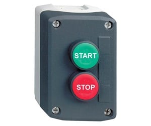 Trykknapper & Signalenheter - Schneider Electric 2 push button control box - XALD215