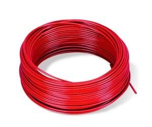 Maskinsikkerhet - Schneider Electric Red galvanised cable ø 3.2 mm - XY2CZ305