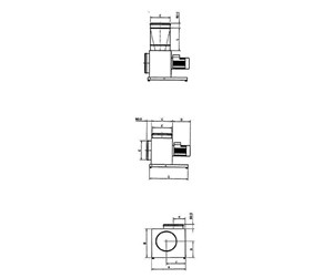 Ventilation - Exhausto Box fan besf 146-4-1    230 - BESF14641