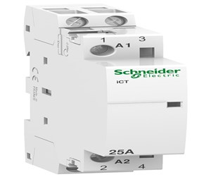 Komponenter for switchboxes og skap - Schneider Electric Ict25a 2no  220...240vac 60hz contactor - A9C20632