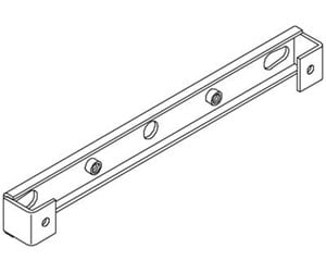 Switchboxes og skap - Cubic Busbar carrier 2m - 0081-0000