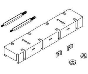 Switchboxes og skap - Cubic Protection busbar holder inlet cpl s225 - 0880-0200S