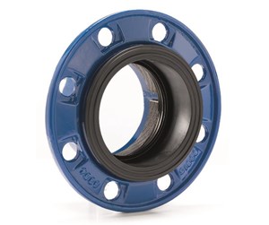 Vannforsyning produkter - Avk combi-flange for pe- and pvc pipes pn 10/16 dn100 mm ø110 mm - 05110601600