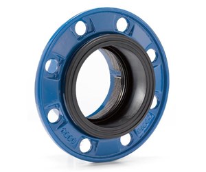 Vannforsyning produkter - Avk combi-flange for pe- and pvc pipes pn 10/16 dn80 mm ø90 mm - 05090601600