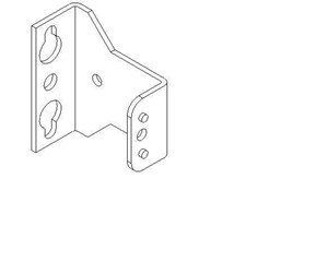 Switchboxes og skap - Tabula Bracket f din rail - 220E4354