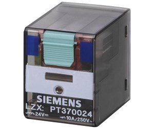 Komponenter for switchboxes og skap - Siemens Plug-in relay 4 co contacts lzx:pt570024 - LZX:PT570024