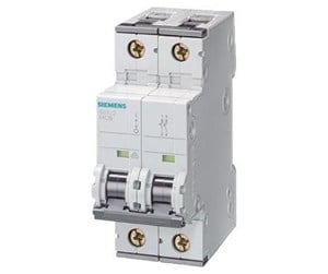 Komponenter for switchboxes og skap - Siemens Circuit breaker uc 10ka 2p c04 5sy5204-7 - 5SY5204-7