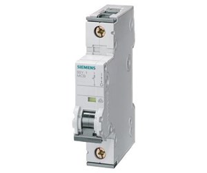 Komponenter for switchboxes og skap - Siemens Circuit breaker 6ka 1pol c4 5sy6104-7 - 5SY6104-7