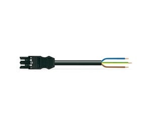 Kabler og ledninger - Winsta Pre-assembled connecting cable eca socket/open-ended black - 771-9993/116-201