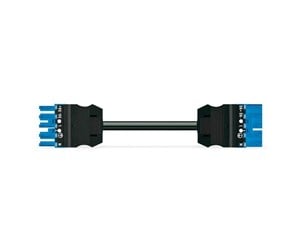 Kabler og ledninger - Winsta Interconnecting cable 3m pvc eca socket/plug blue - 771-9985/006-301