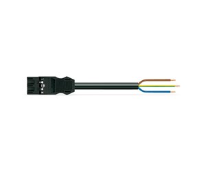 Kabler og ledninger - Winsta Pre-assembled connecting cable eca plug/open-ended black - 771-9993/206-201