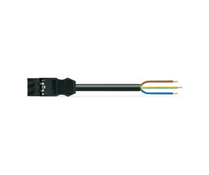 Kabler og ledninger - Winsta Pre-assembled connecting cable eca plug/open-ended black - 771-9993/206-101