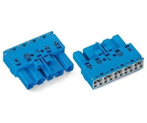 Kabler og ledninger - Winsta Plug 5-pole blue - 770-1115