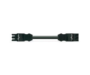 Kabler og ledninger - Winsta Pre-assembled interconnecting cable eca socket/plug black - 771-9993/006-301