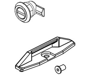 Switchboxes og skap - Cubic Snap screw complete long closing clamp - 0720-2002S