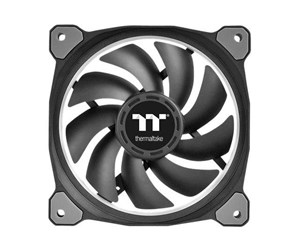 Kabinettvifte - Thermaltake Riing PLUS 12 LED RGB Radiator Fan TT Premium Edition - Kabinettvifte - 120mm - Svart - CL-F059-PL12SW-A