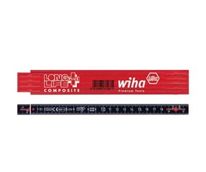 Verktøy - Wiha folding ruler longlife plus composite 2 m - 37067