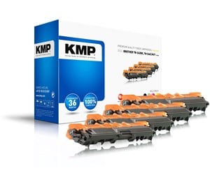 Printertilbehør blekk/toner - KMP TN-242 Multipack BK/C/M/Y - Toner collection kit Blue - B-T58V