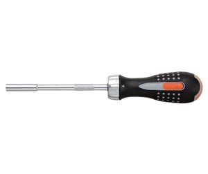 Håndverktøy - BAHCO Ratcheting screwdriver bits incl. ph 1 ph 2 pz 1 pz 2 slotted 4.5 and 5.5 - 808050