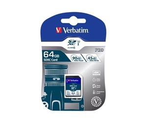 Minnekort - Verbatim Pro SD 64GB - 47022