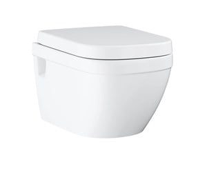 Toaletter, toalettseter, bidéer og reservedeler - Grohe Euro Ceramic Toilet with soft-close toiletseat, white - 39703000