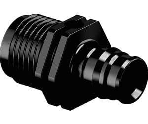 PEX-systemer - Uponor q&e adapter male thread ppsu black 16 x 12 - 1008661