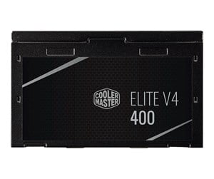 Strømforsyning (PSU) - Cooler Master Elite V4 Strømforsyning (PSU) - 400 Watt - 120 mm - ATX 2.41 - 80 Plus White sertifisert - MPE-4001-ACABN-EU