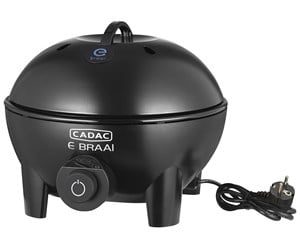 Grill & Tilbehør - Cadac E-BRAAI Elektrisk grill Ø40,  Bordmodell - 90694